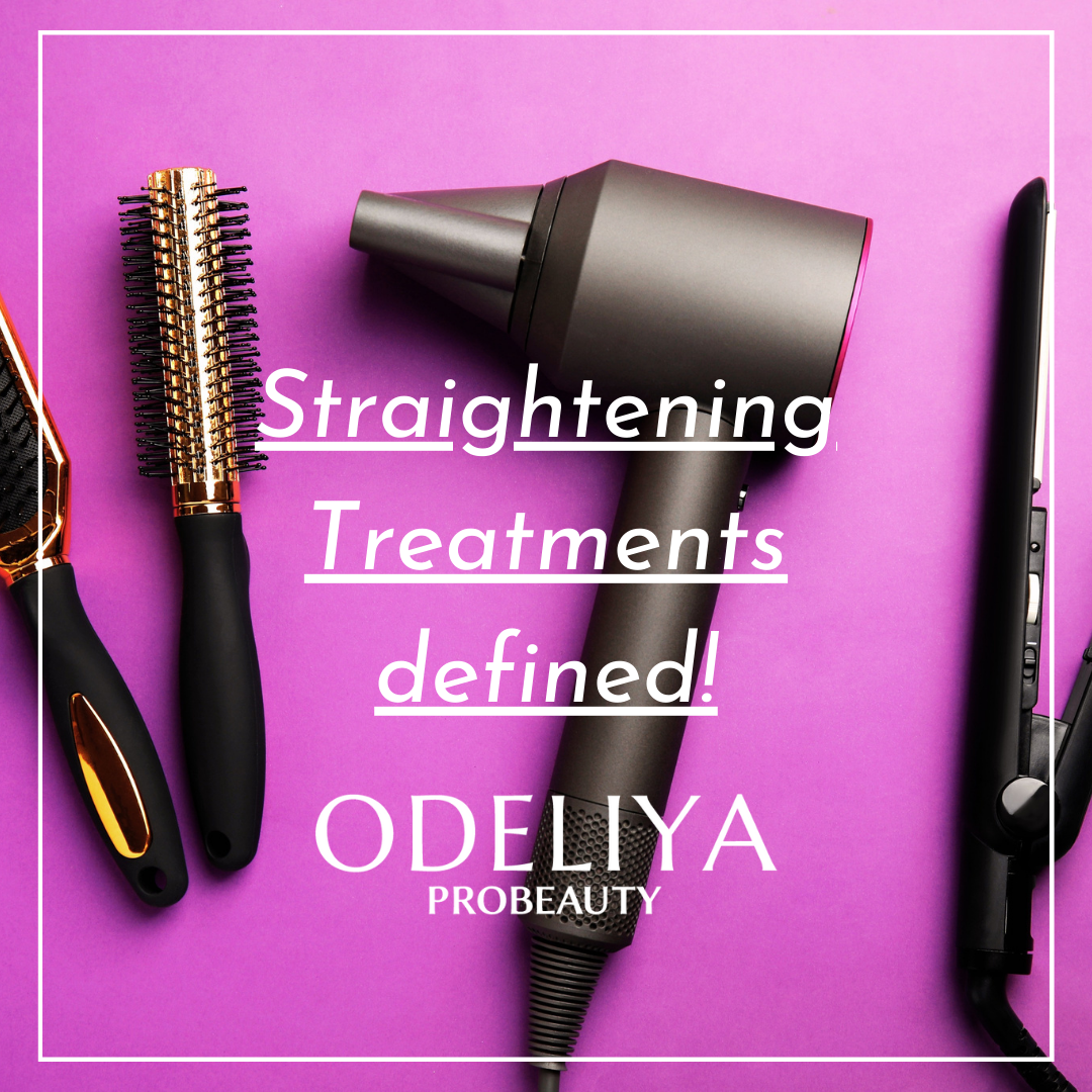 What are the differences in Hair Straightening Treatments?