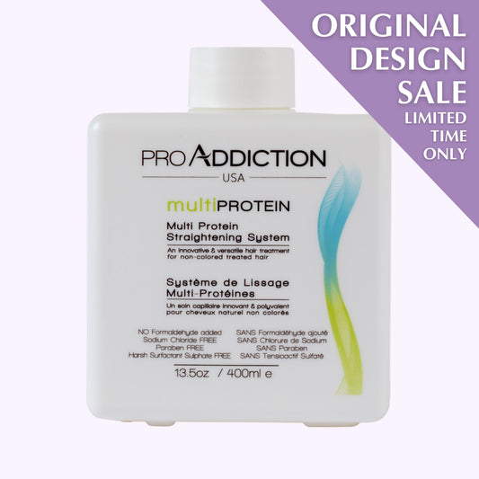 White ProAddiction Straightening System (Multi Protein) (13.5oz)